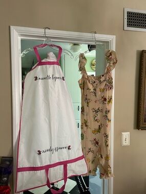 Nanette Lepore Light Peach Dress / Garment Bag